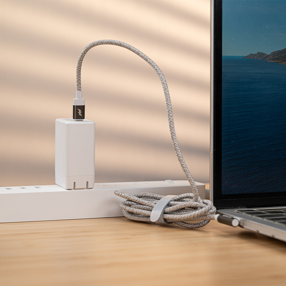 L型耐彎折編織傳輸線 USB-C to USB-C 160cm