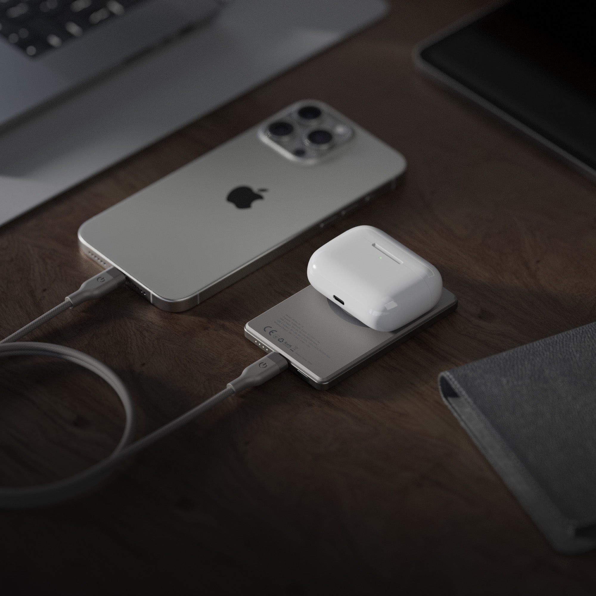 AluPac Mini 5000mAh 磁吸輕薄行動電源|WH 標示