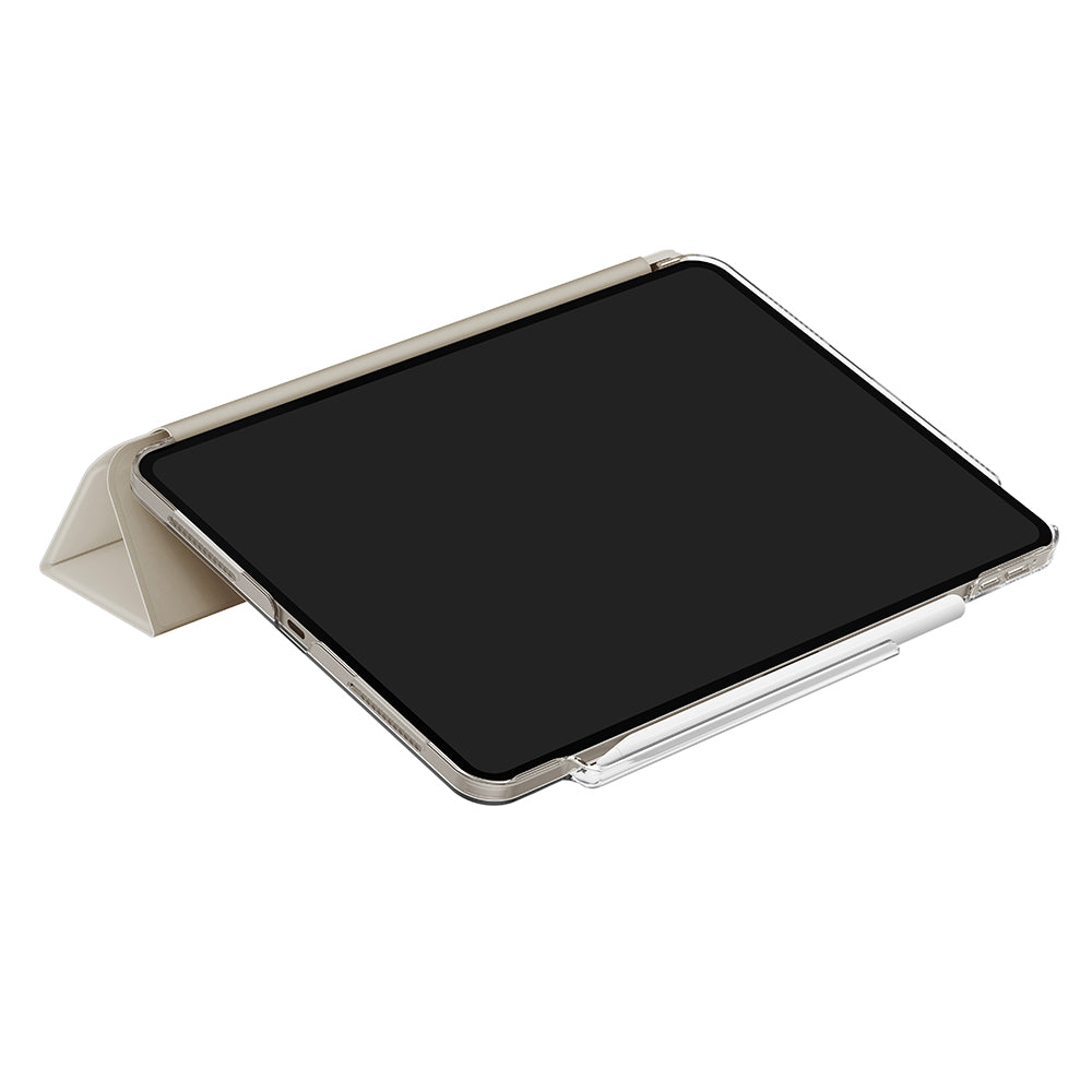 盒損福利品 - Camden Click 磁吸設計帶筆槽多功能極簡透明保護套 iPad Air 13吋 (M3 2025 /M2 2024共用)