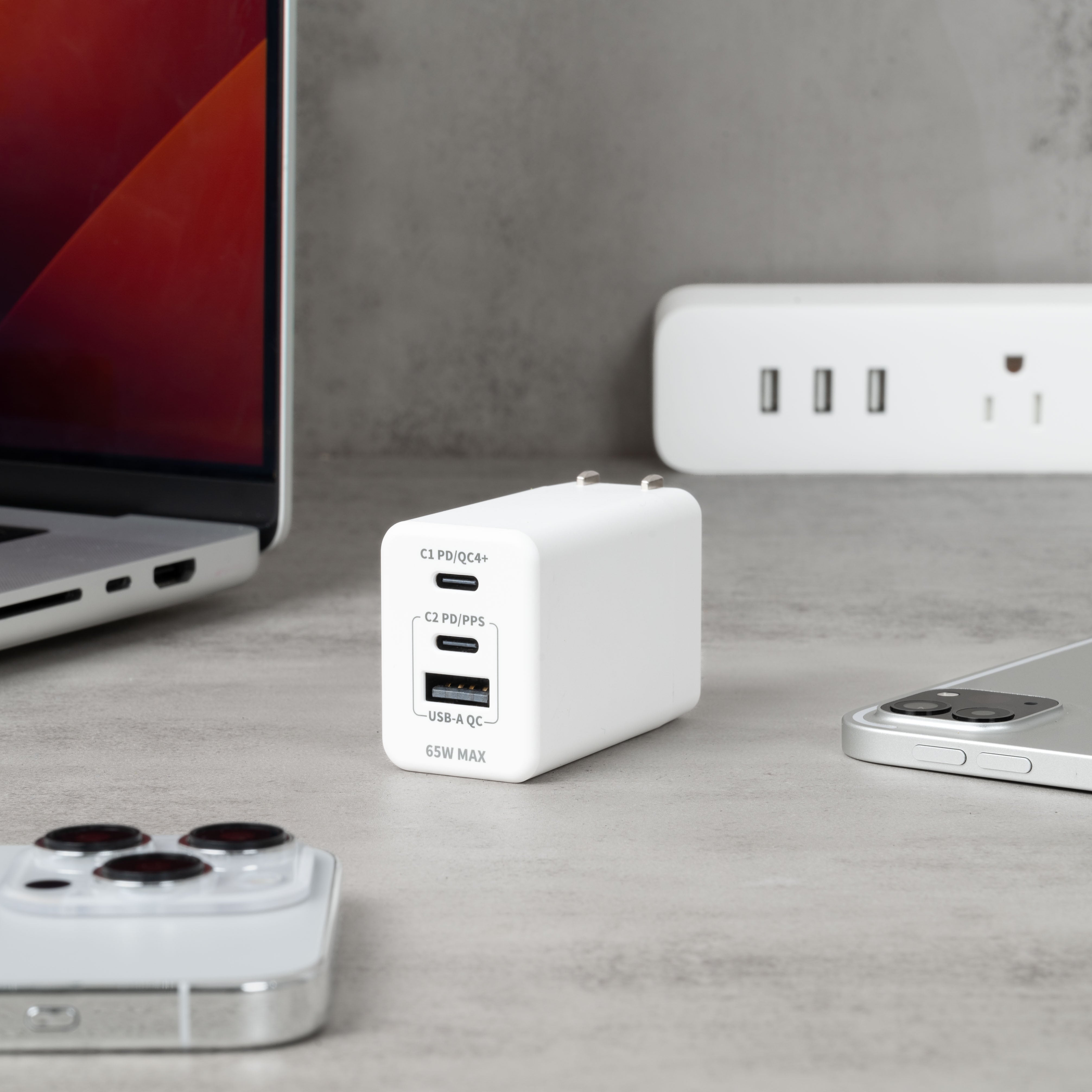 65W GaN氮化鎵超快速充電器