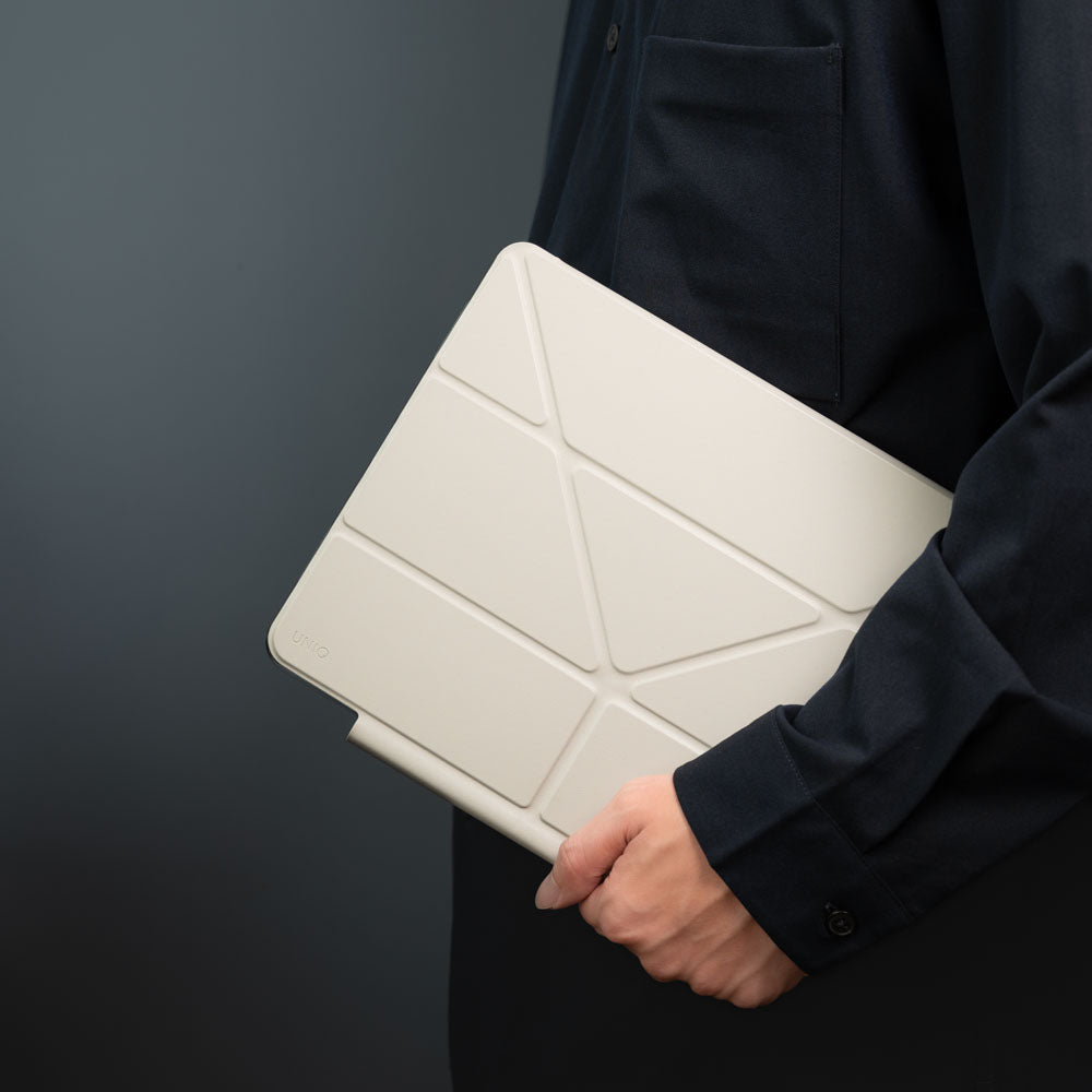 盒損福利品 - Camden Click 磁吸設計帶筆槽多功能極簡透明保護套 iPad Air 13吋 (M3 2025 /M2 2024共用)