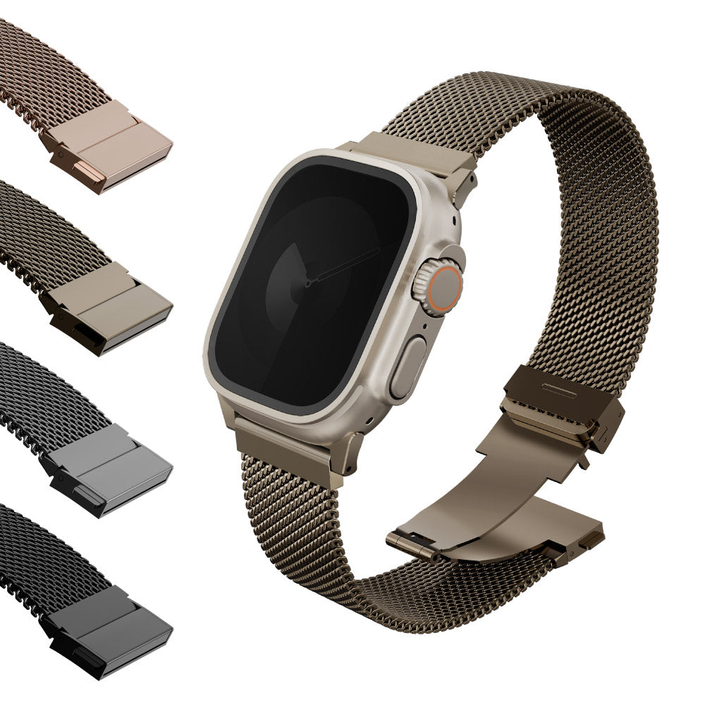 Dante Pro Apple Watch 不鏽鋼米蘭磁扣錶帶