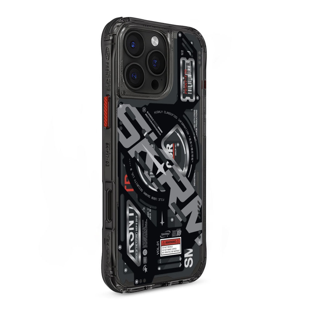 EKHO 品牌電路板磁吸防摔手機殼 附掛繩環 iPhone 16 Pro / Pro Max