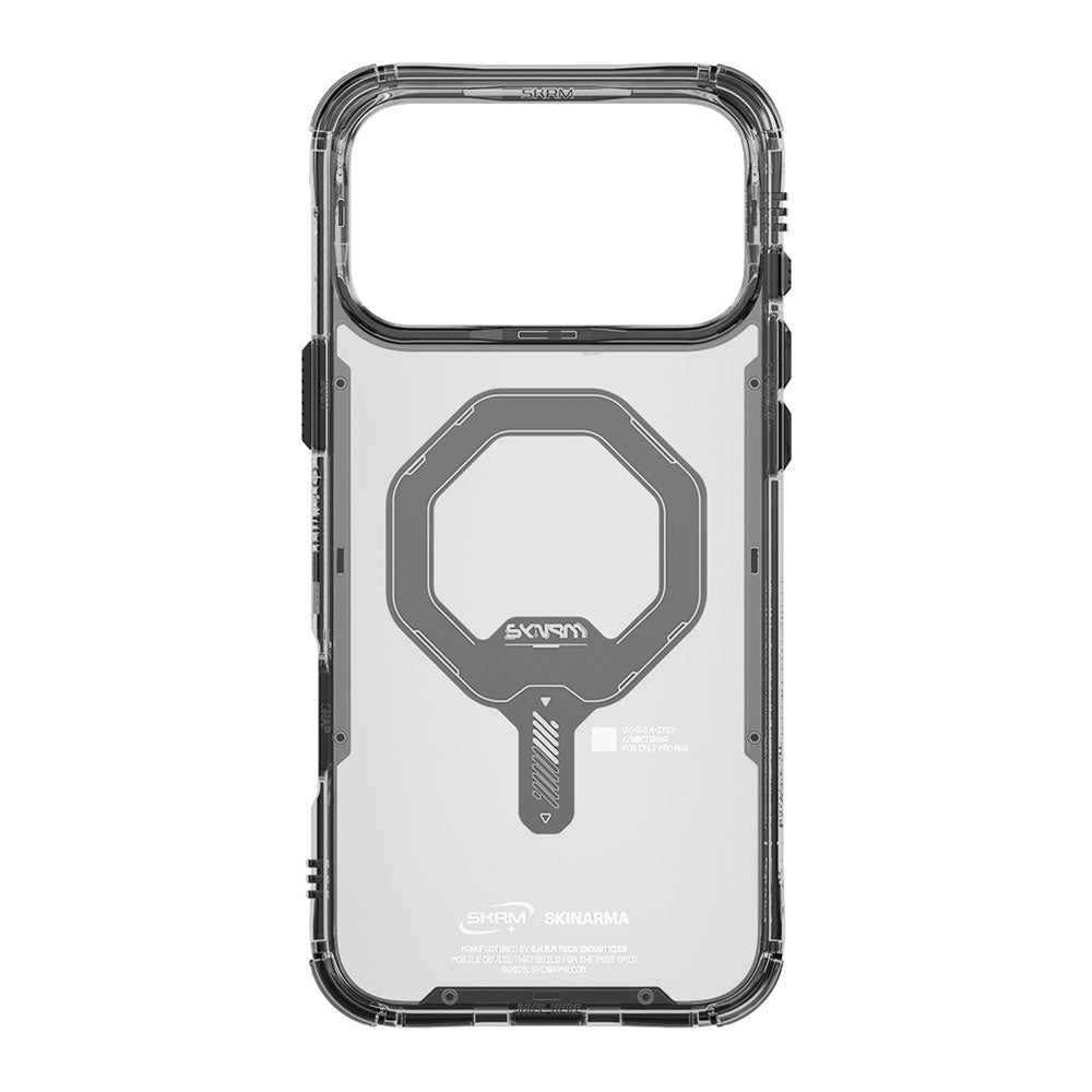 Saido 低調風格磁吸防摔手機殼 附掛繩環 iPhone 17 系列