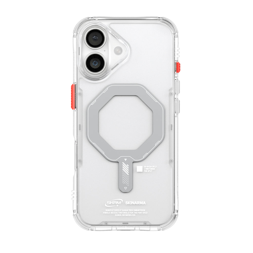 Saido 低調風格磁吸防摔手機殼 附掛繩環 iPhone 17 系列