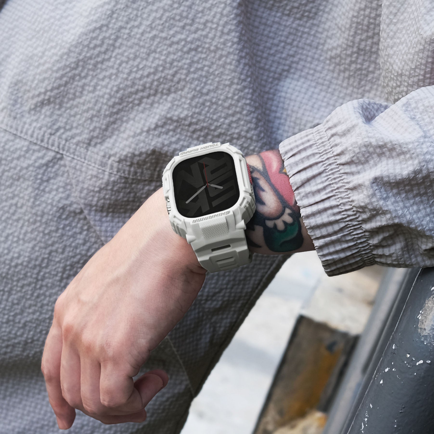 Mecha Apple Watch 一體成形錶帶