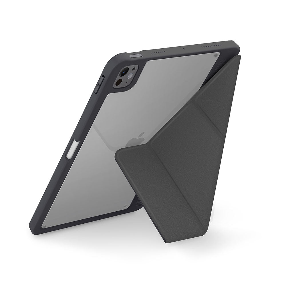 盒損福利品 - Moven 磁吸帶筆槽透明平板保護套 iPad Pro 11吋 (2024)