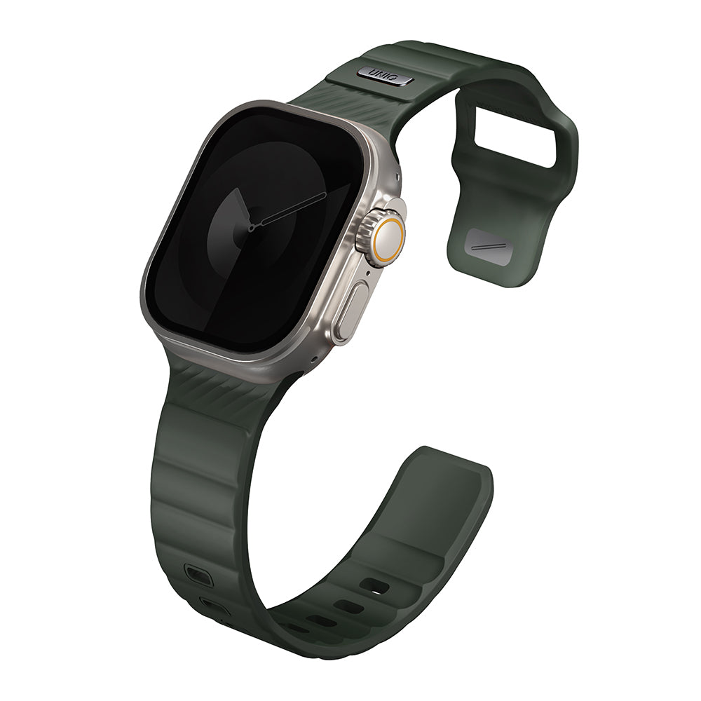 Stride Apple Watch 防水FKM橡膠不鏽鋼高質感錶帶
