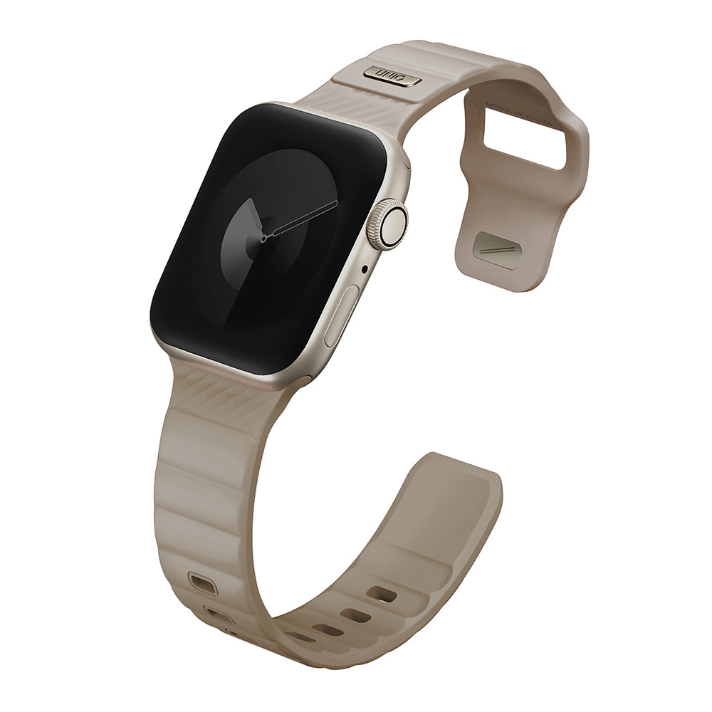 Stride Apple Watch 防水FKM橡膠不鏽鋼高質感錶帶