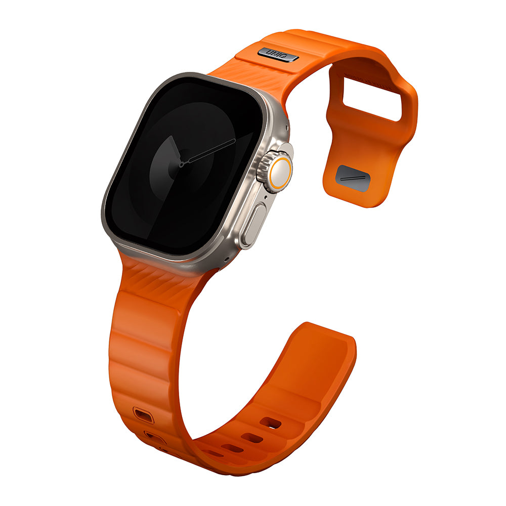 Stride Apple Watch 防水FKM橡膠不鏽鋼高質感錶帶
