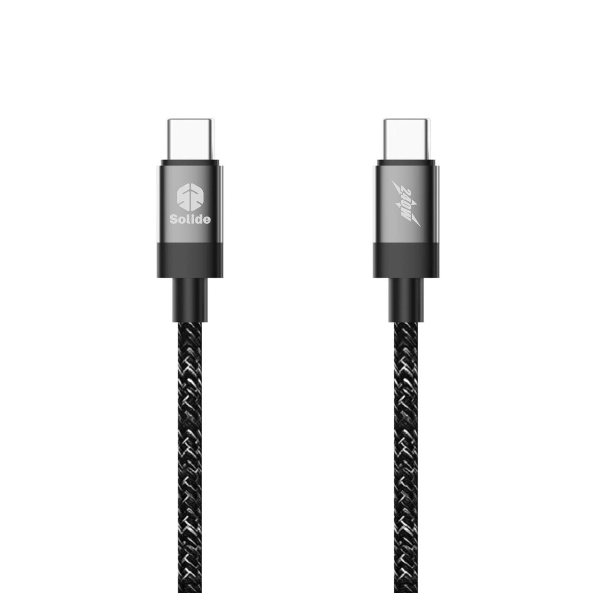 耐彎折編織傳輸線 USB-C to USB-C 160cm