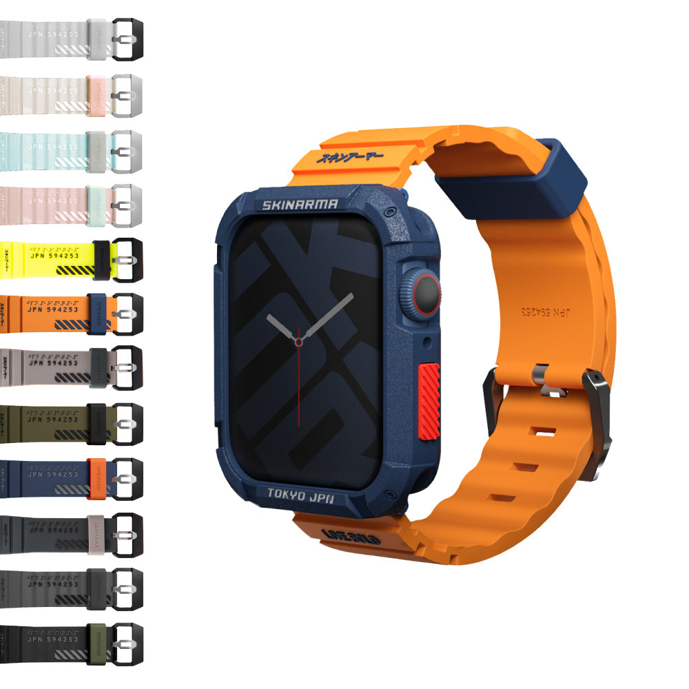 盒損福利品 - Shokku Apple Watch 街頭款矽膠錶帶