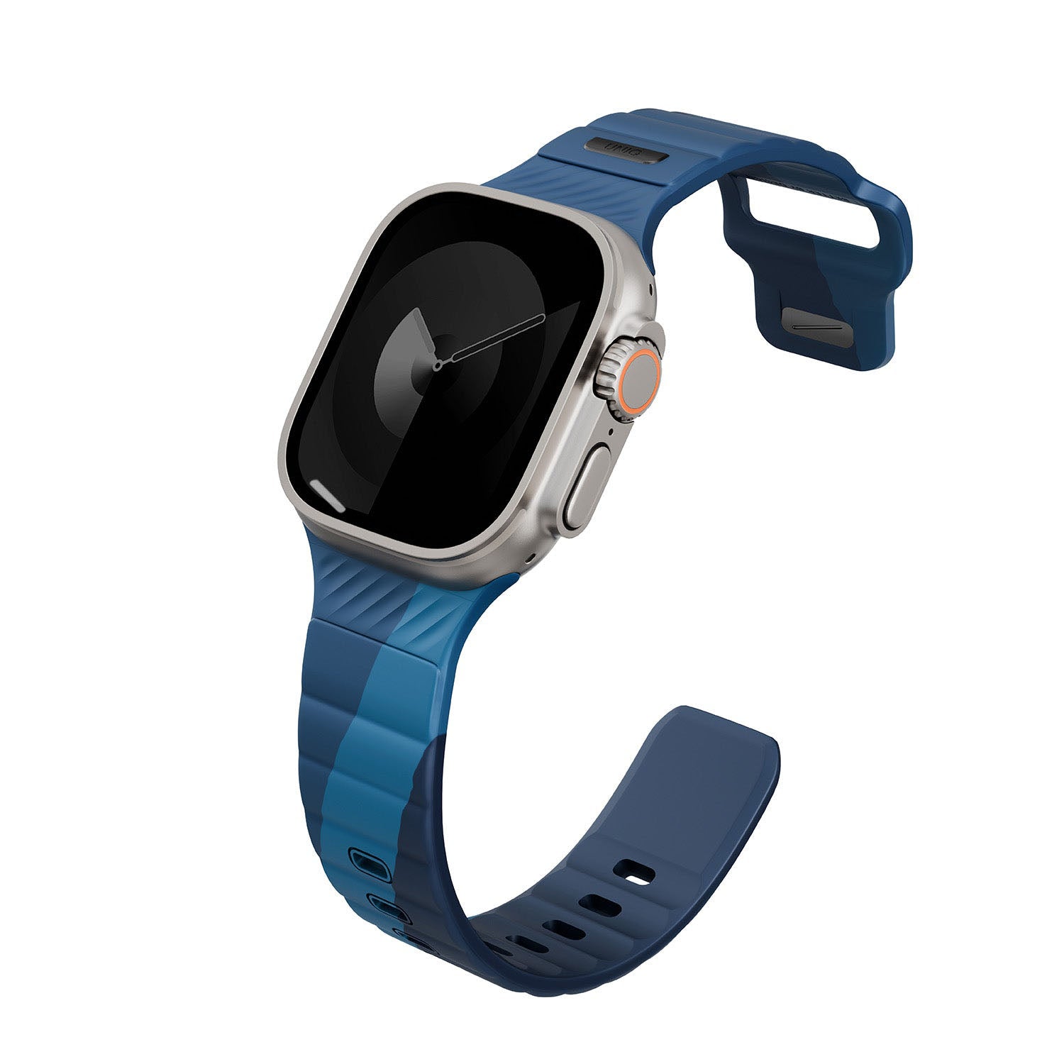 Stride DE Apple Watch 防水FKM橡膠不鏽鋼高質感錶帶