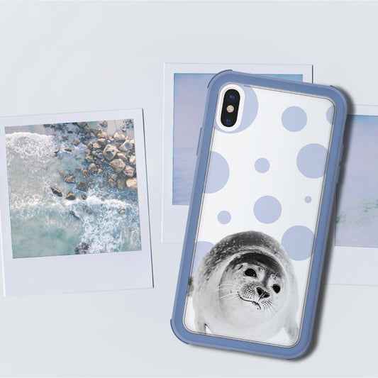 維納斯設計背蓋 發懶小海豹  iPhone 6 ~ Xs Max