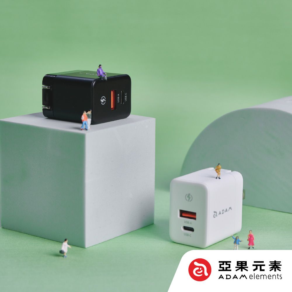 OMNIA X35A GaN 35W 雙孔迷你快速電源供應器