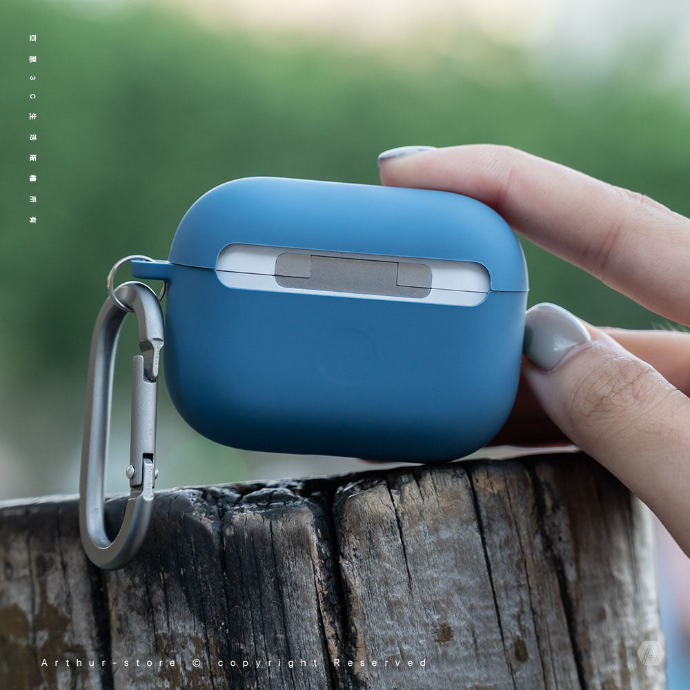 Nexo 耳掛運動液態矽膠藍牙耳機保護套(附登山扣) AirPods Pro 第2代