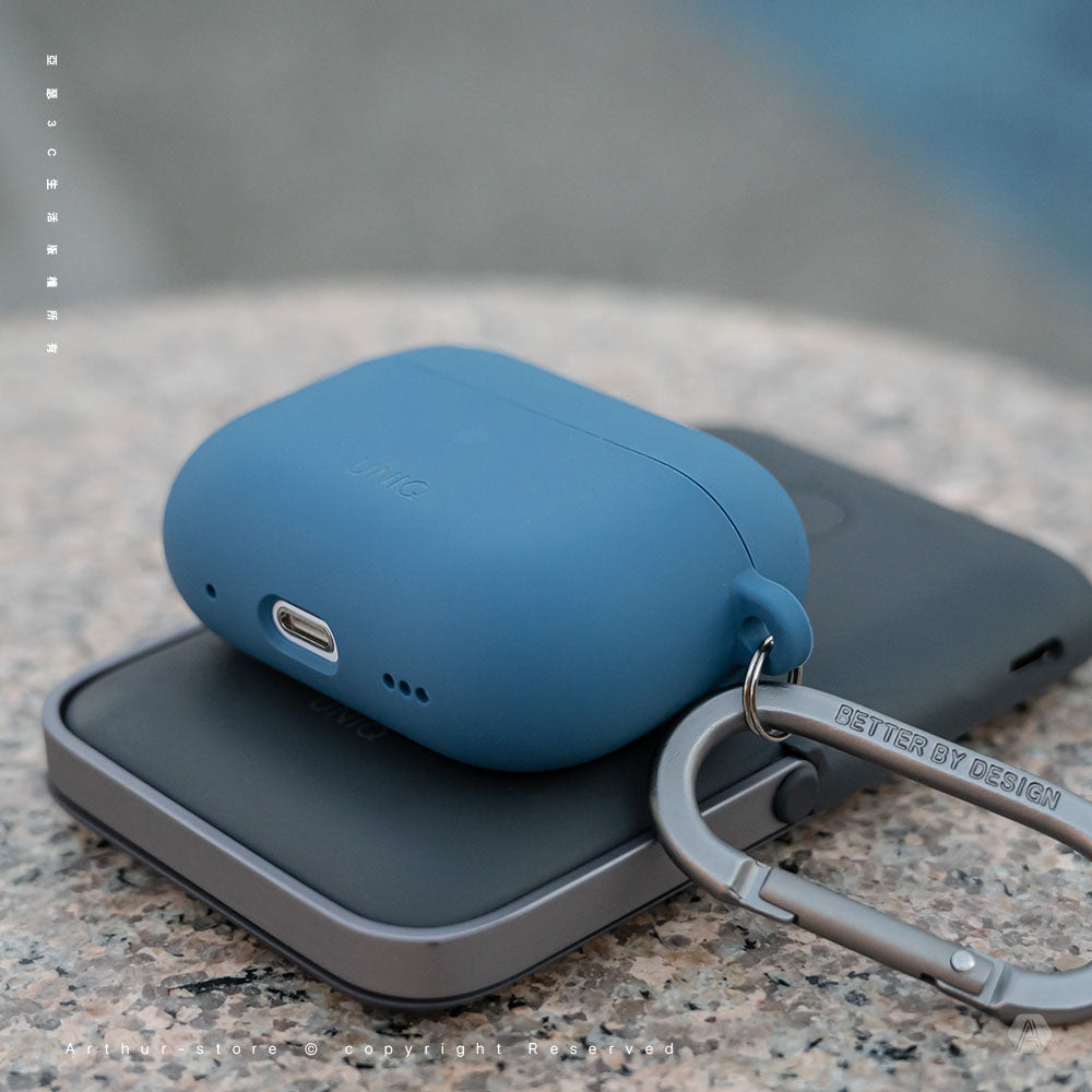 Nexo 耳掛運動液態矽膠藍牙耳機保護套(附登山扣) AirPods Pro 第2代