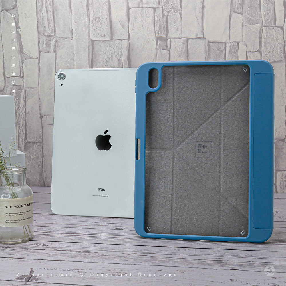 盒損福利品 - Moven 磁吸帶筆槽透明平板保護套  iPad 10.9吋 (第10代)