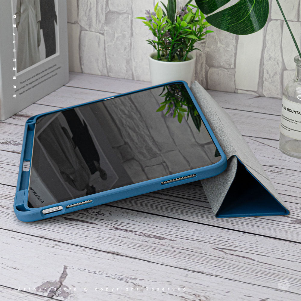 盒損福利品 - Moven 磁吸帶筆槽透明平板保護套  iPad 10.9吋 (第10代)