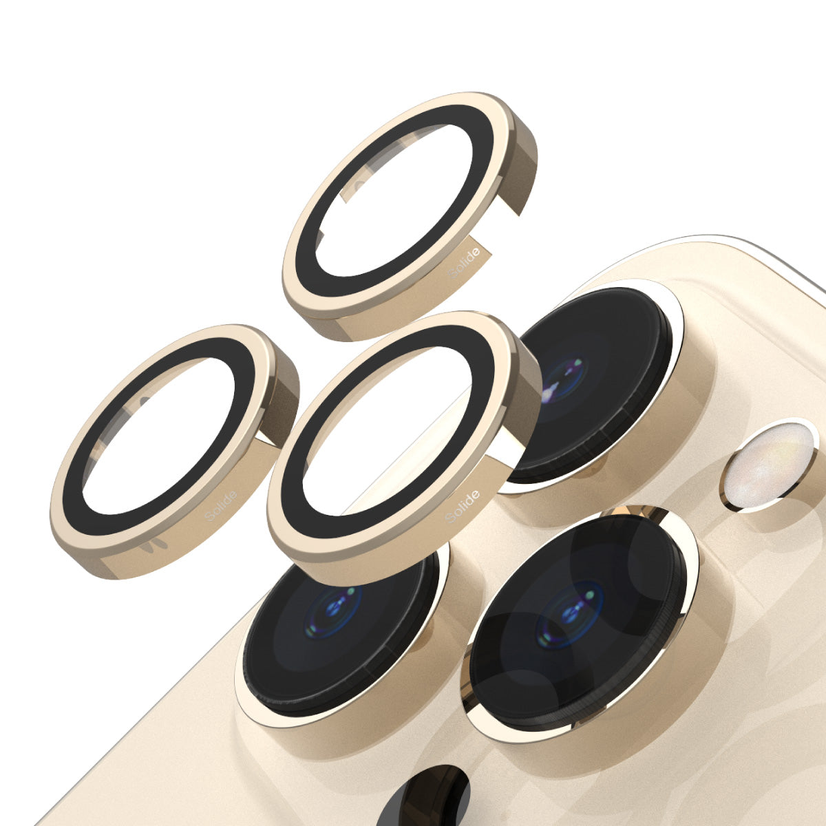 三鏡頭 不鏽鋼 頂級藍寶石鏡頭貼 鏡頭保護貼 iPhone 14 Pro / Pro Max