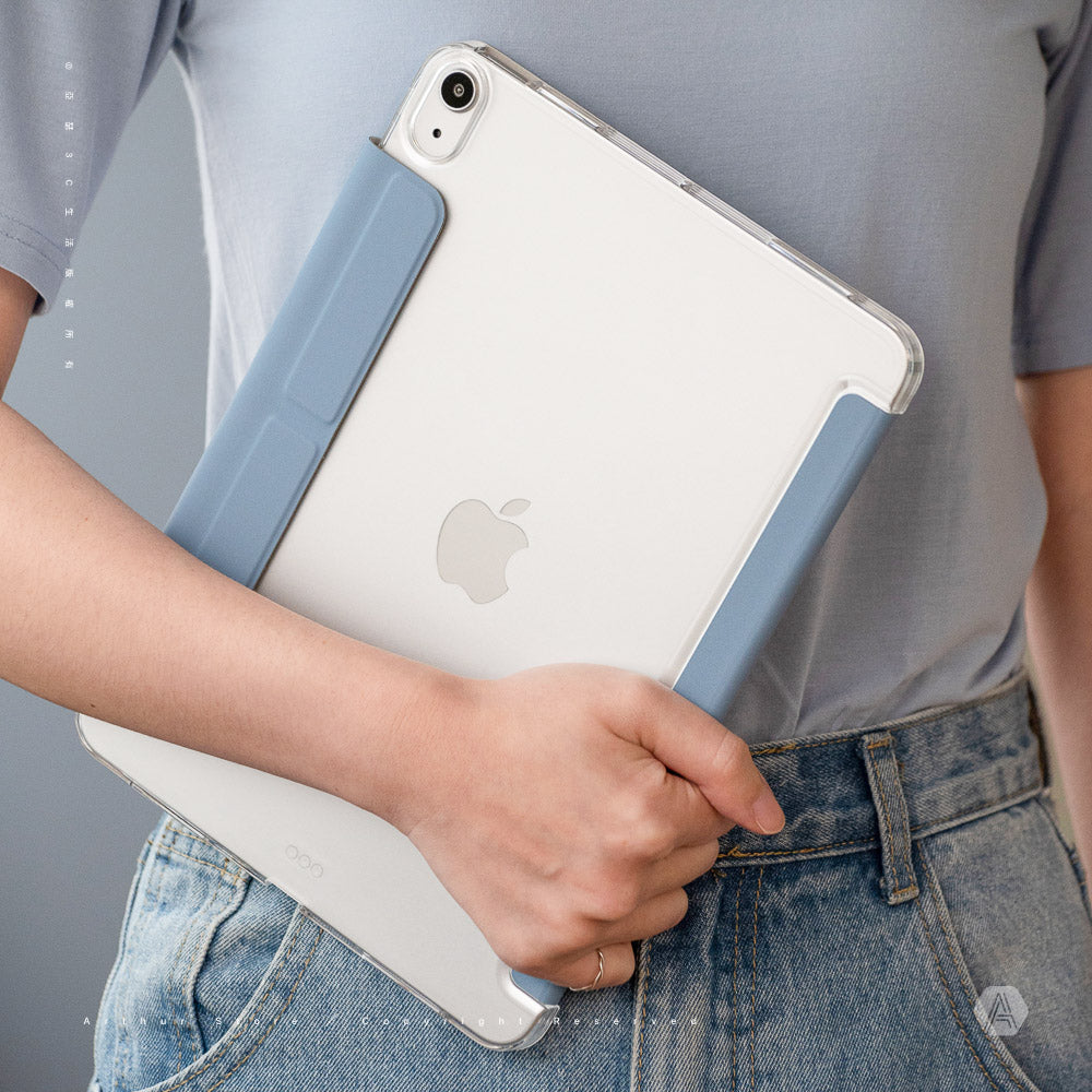 Camden 磁吸設計帶支架多功能極簡透明保護套 iPad Air 10.9吋 (2022/2020)