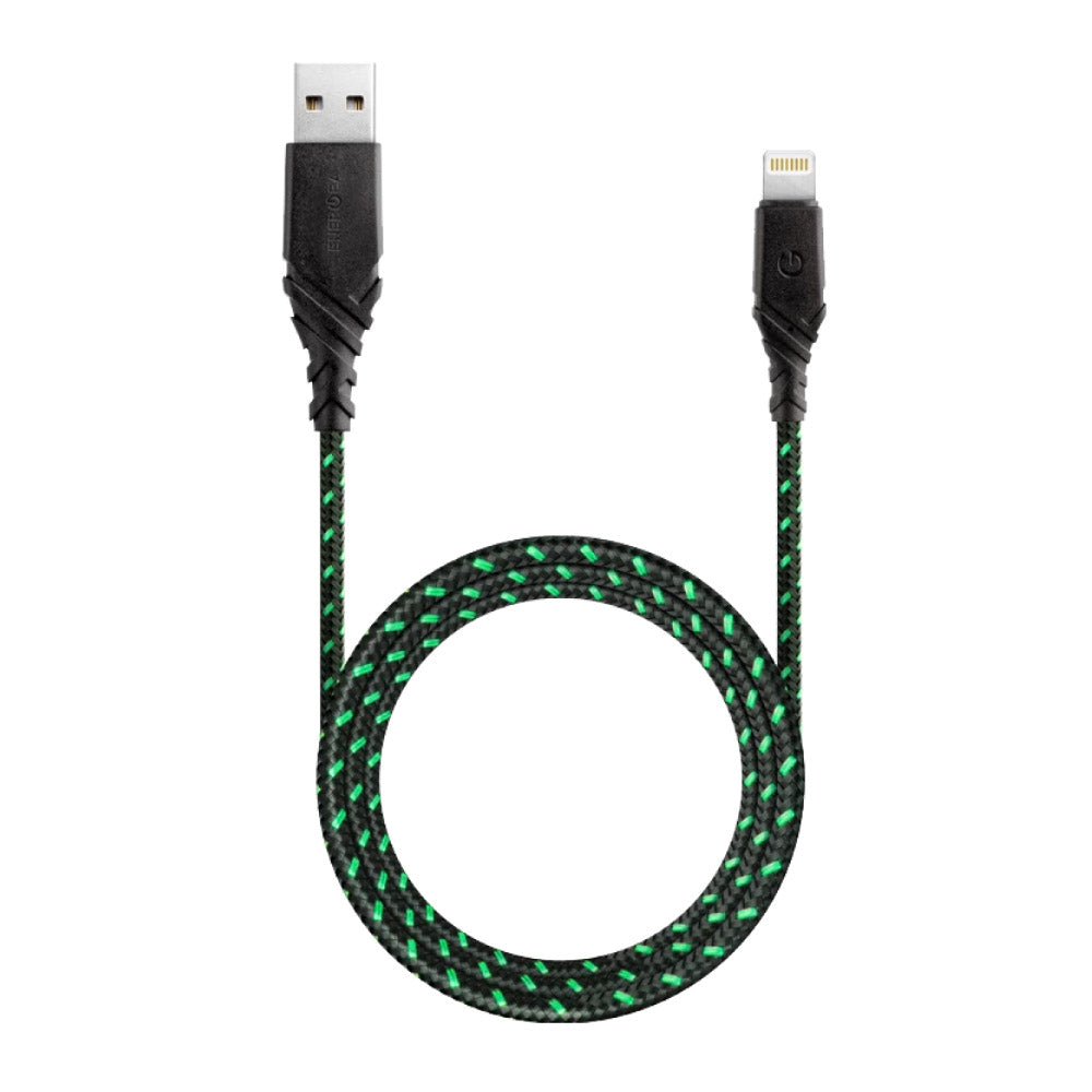 DuraGlitz 超強編織耐彎折快速充電線 Lightning to USB-A 1.5M