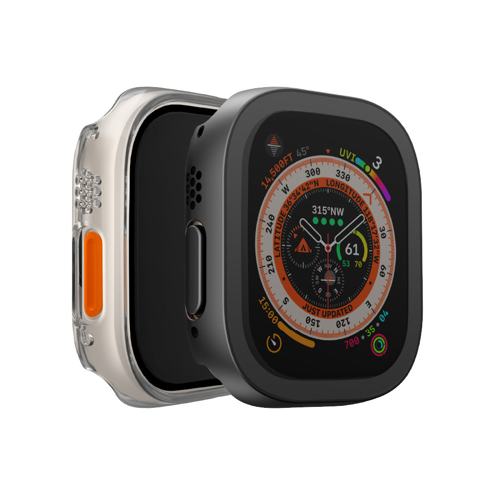 SKINARMA 日本東京Gado Apple Watch Ultra 透亮防指紋防刮保護殼49 mm