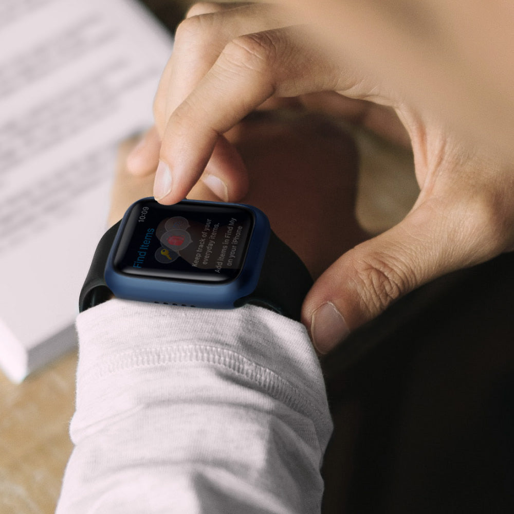 盒損福利品 - Legion Apple Watch 曲面鋼化玻璃錶殼 41 / 45 mm