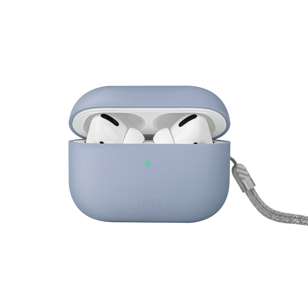 Lino 素色簡約液態矽膠藍牙耳機保護套(附掛繩) AirPods Pro 第2代