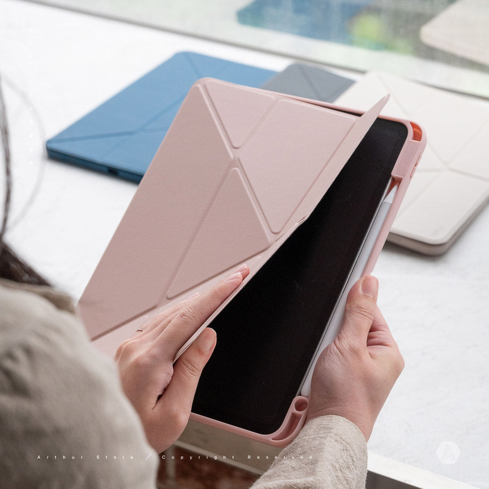 Moven 磁吸帶筆槽透明平板保護套 iPad Air 10.9吋 (2022/2020)