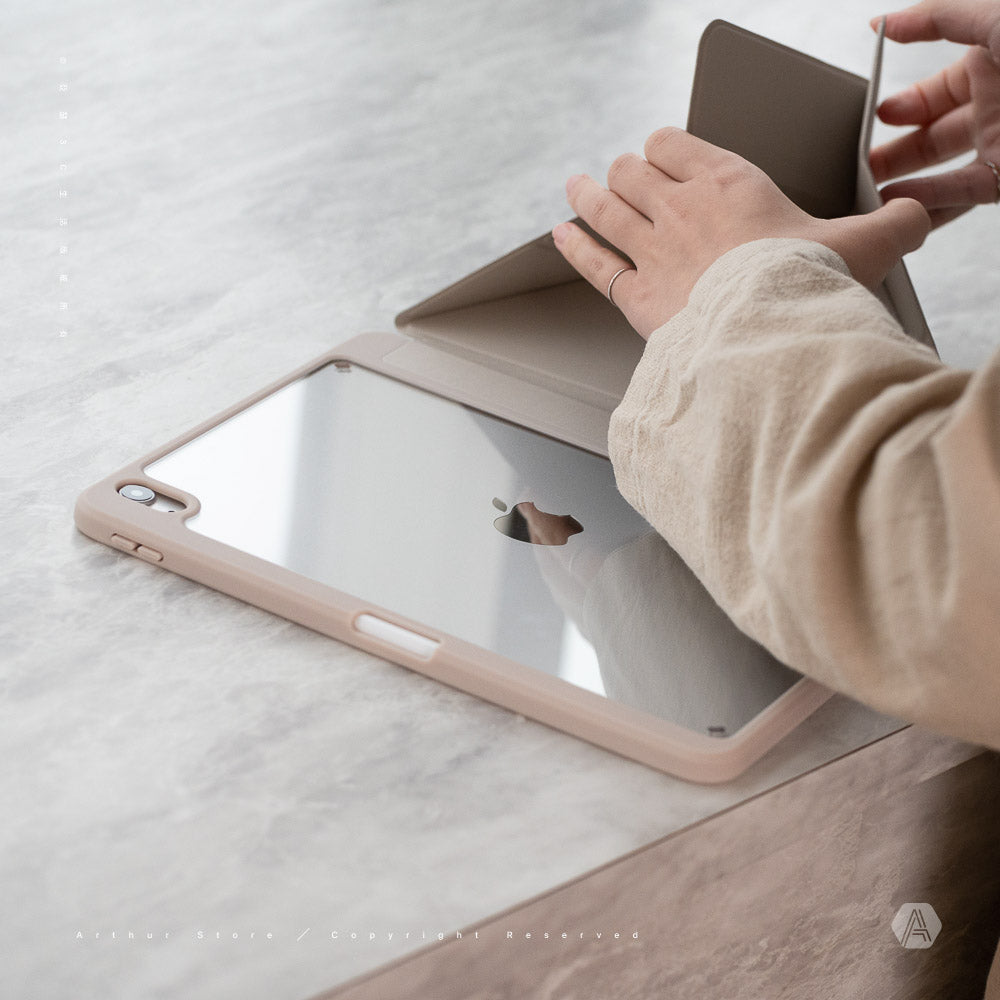 Moven 磁吸帶筆槽透明平板保護套 iPad Air 10.9吋 (2022/2020)