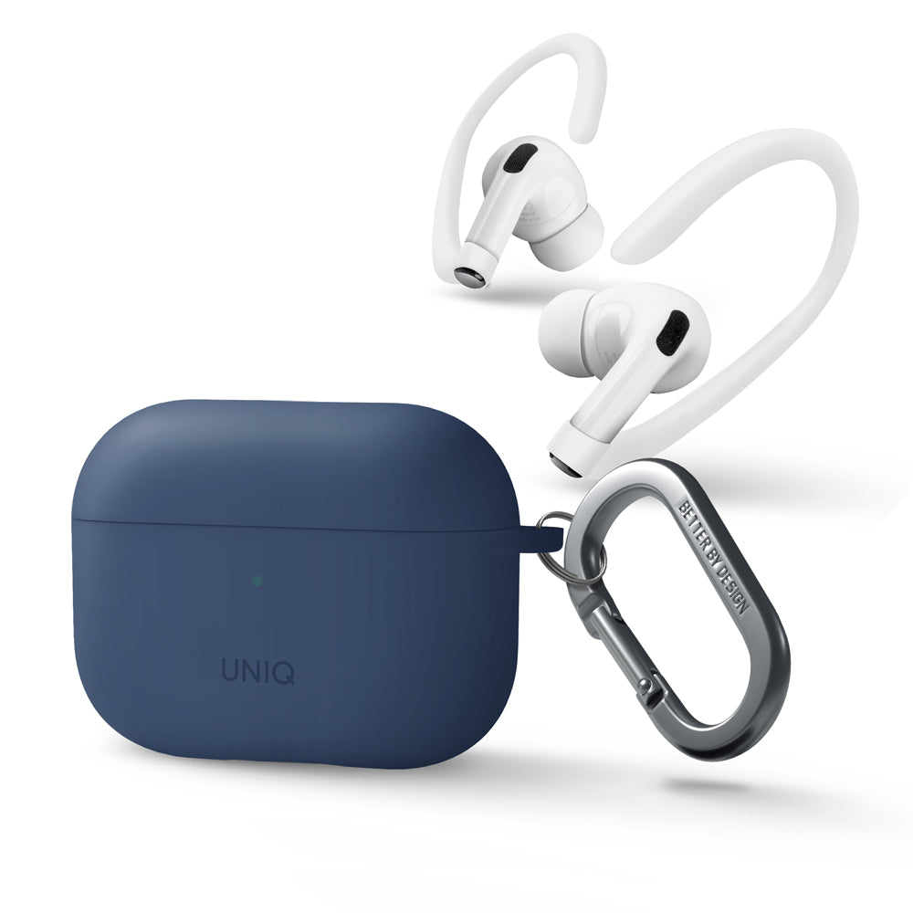 Nexo 耳掛運動液態矽膠藍牙耳機保護套(附登山扣) AirPods Pro 第2代