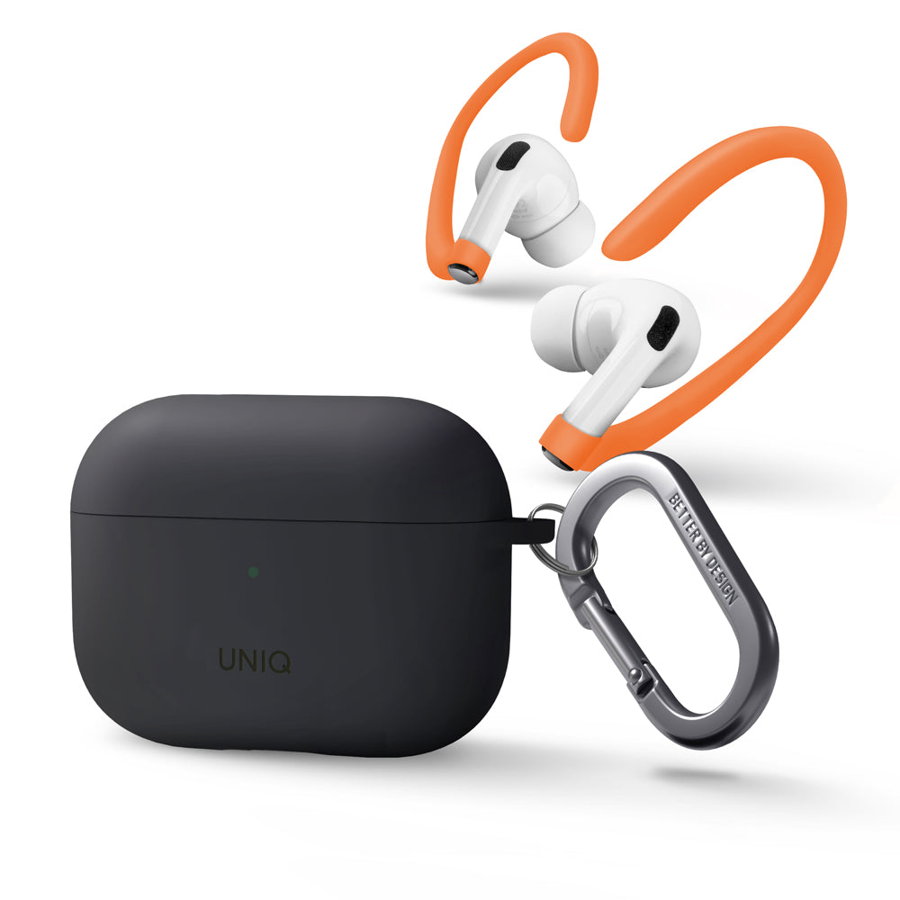 Nexo 耳掛運動液態矽膠藍牙耳機保護套(附登山扣) AirPods Pro 第2代