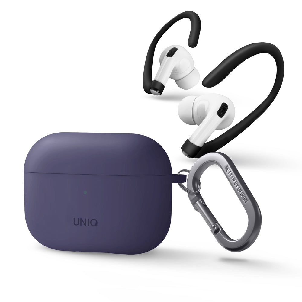 Nexo 耳掛運動液態矽膠藍牙耳機保護套(附登山扣) AirPods Pro 第2代