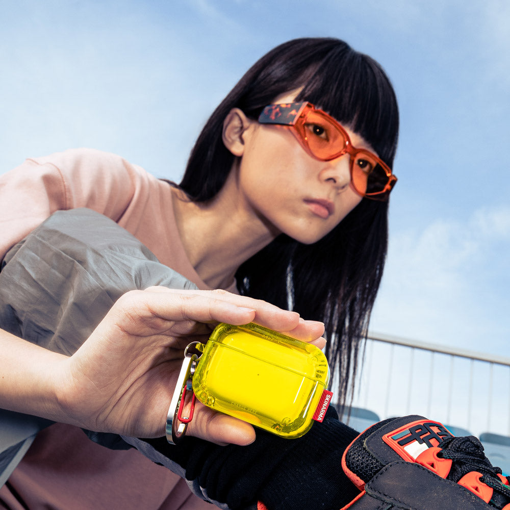 Saido 螢光冰塊防摔保護殼(附掛鉤) AirPods Pro 第2代