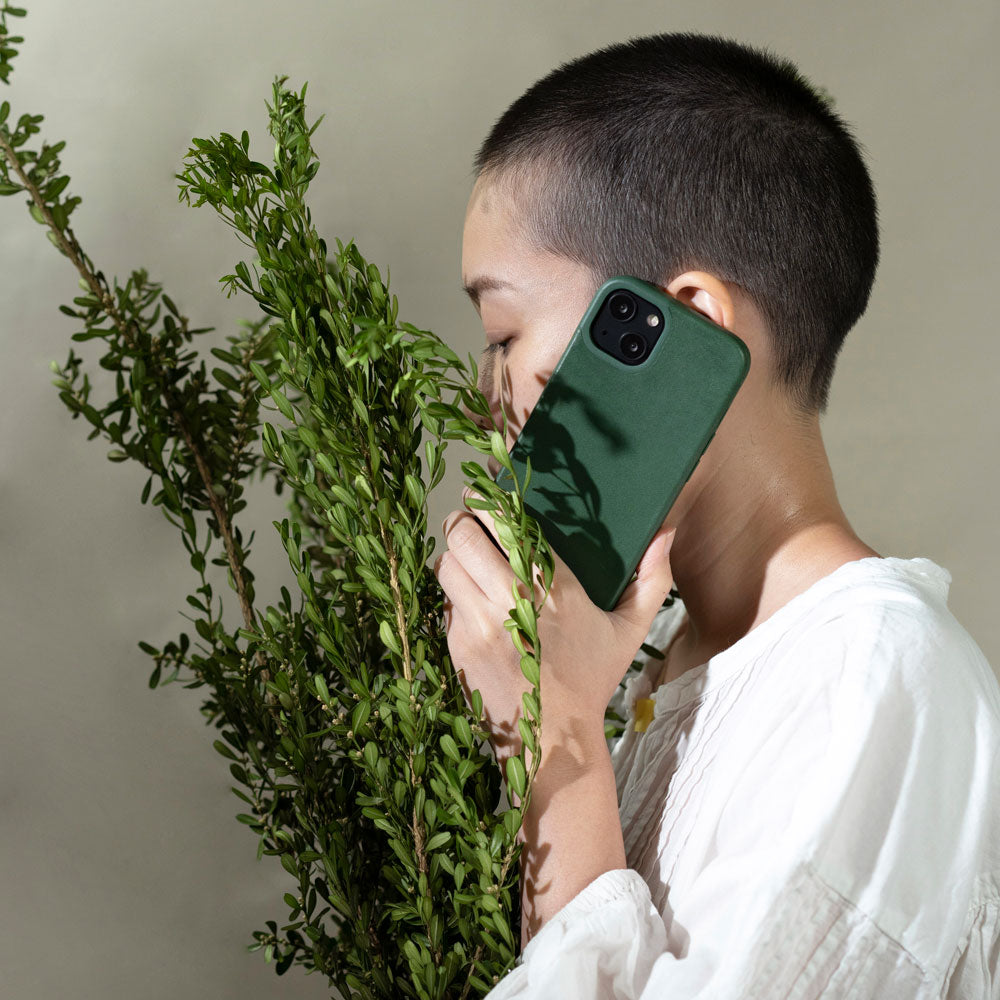 Original 360 皮革手機殼 森林綠 iPhone 13 / Pro / Max