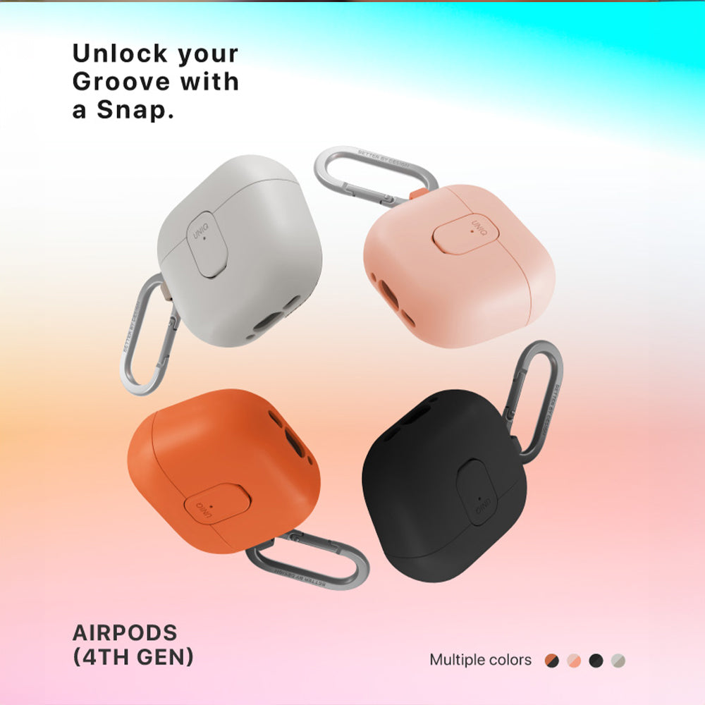 Clyde 卡扣式雙料保護套 (附登山扣) AirPods 4 (2024)