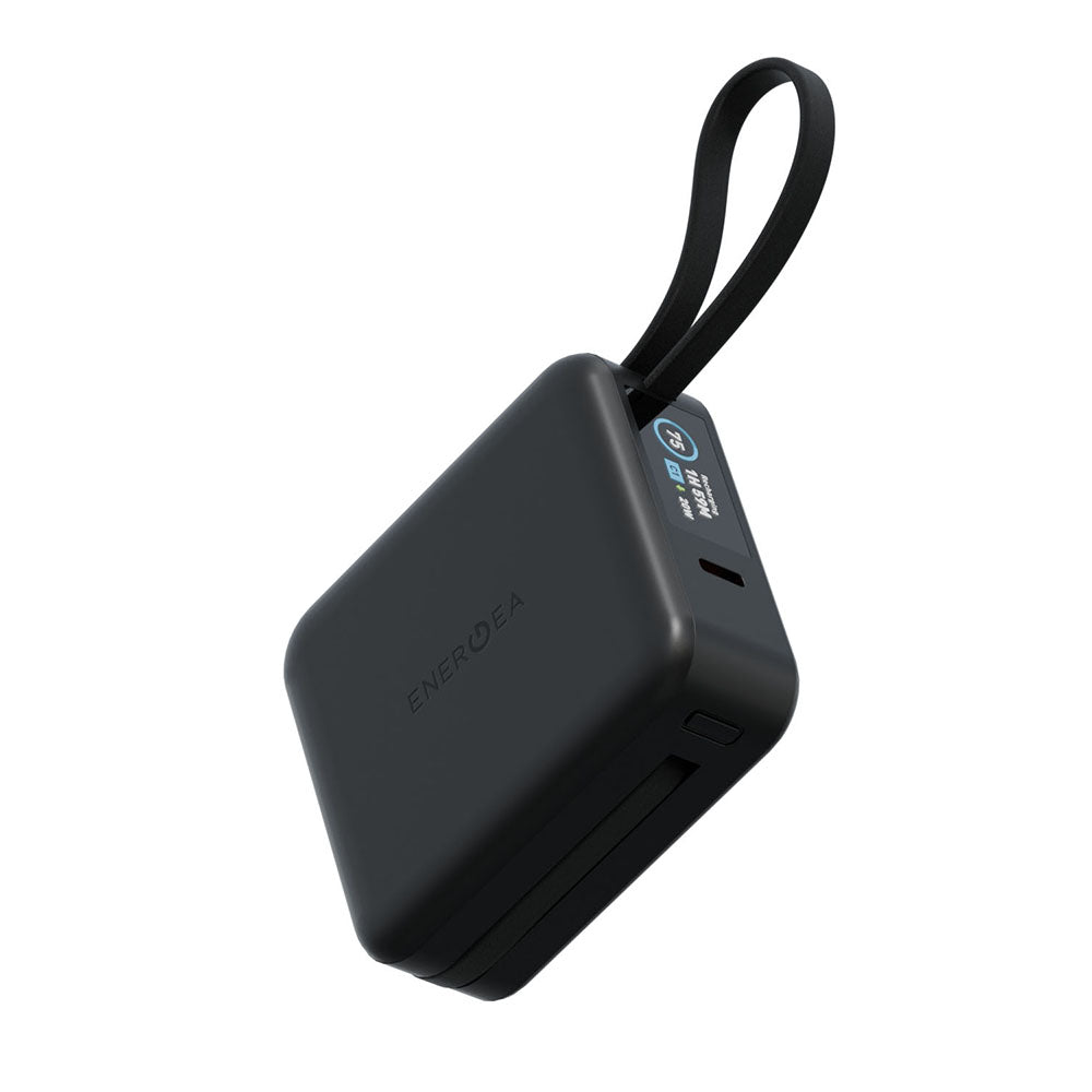 MagPac Mini+10000mAh 磁吸帶線行動電源 USB-C to USB-C｜WH 標示