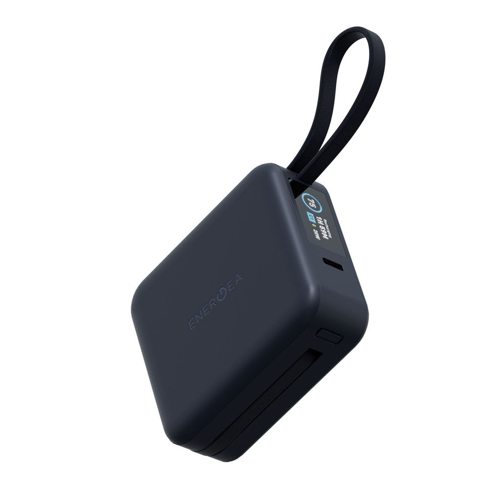 MagPac Mini+10000mAh 磁吸帶線行動電源 USB-C to USB-C｜WH 標示
