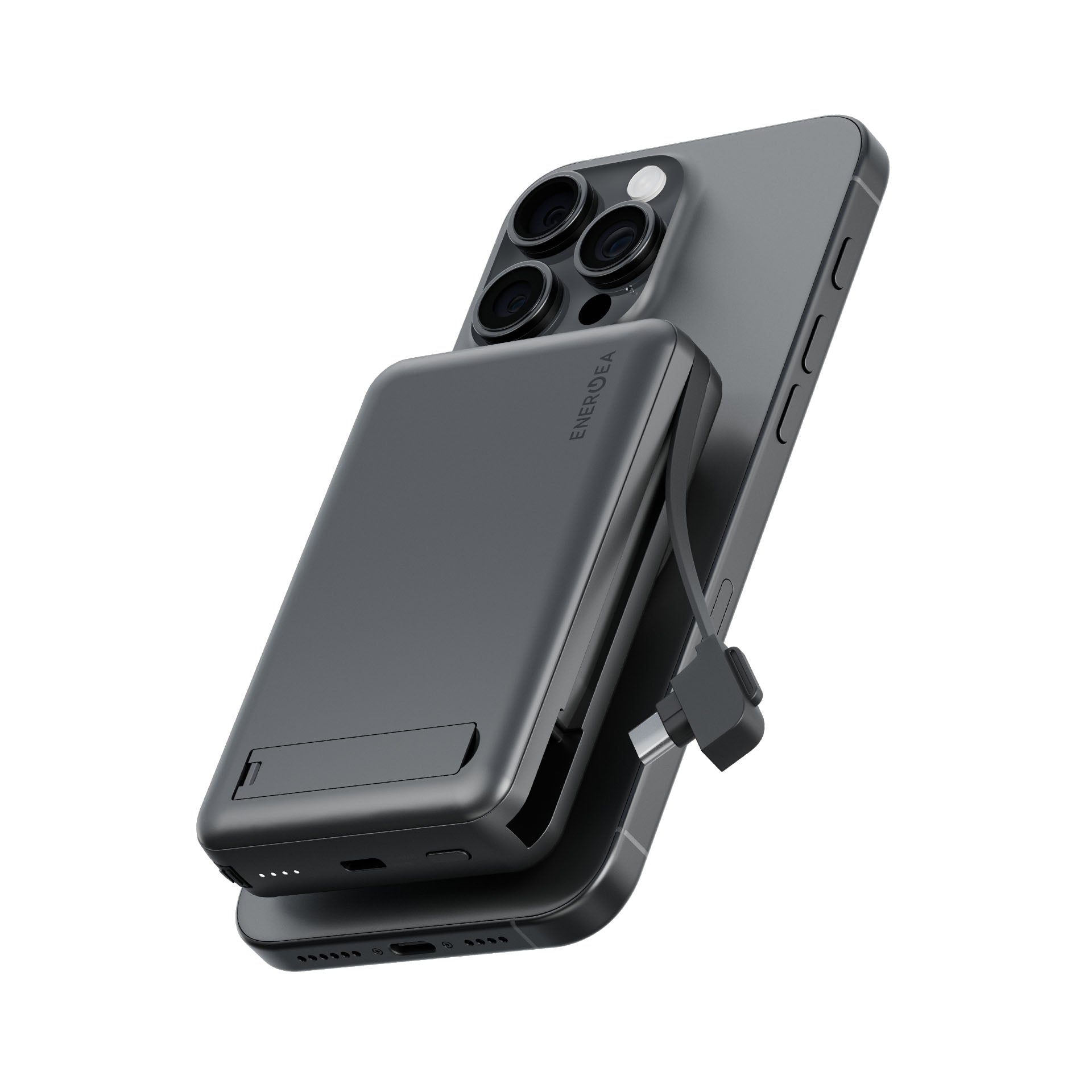 MagPac Pro+ 10000mAh Qi2 磁吸帶線行動電源