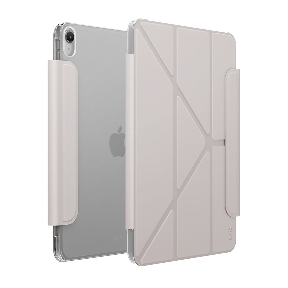 UNIQ 新加坡 Camden Lite 磁吸設計帶筆槽多功能極簡透明保護套 iPad Air 13吋 (M4/M3/M2共用) iPad Air 13吋 (M4 M3 M2共用) 星光色 ｜亞瑟3C生活