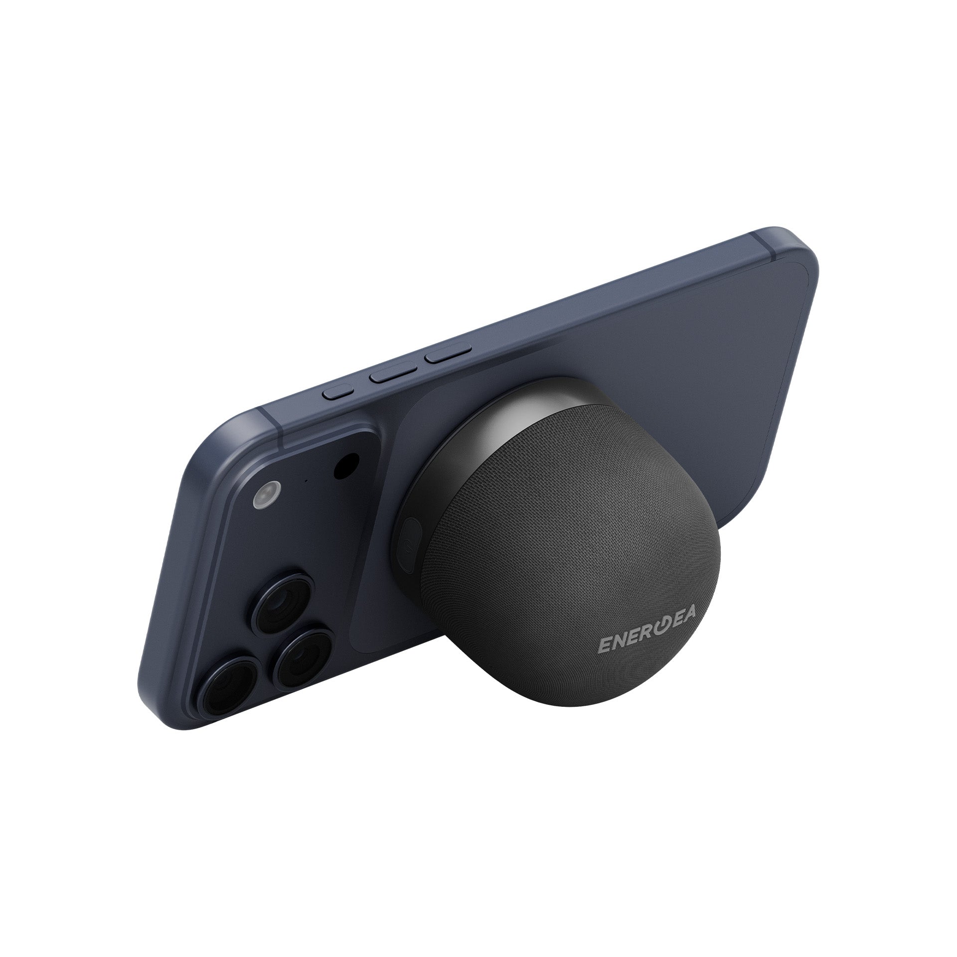 ENERGEA 新加坡 MagAudio Go Plus 磁吸隨身音箱 (附繩帶) 灰色