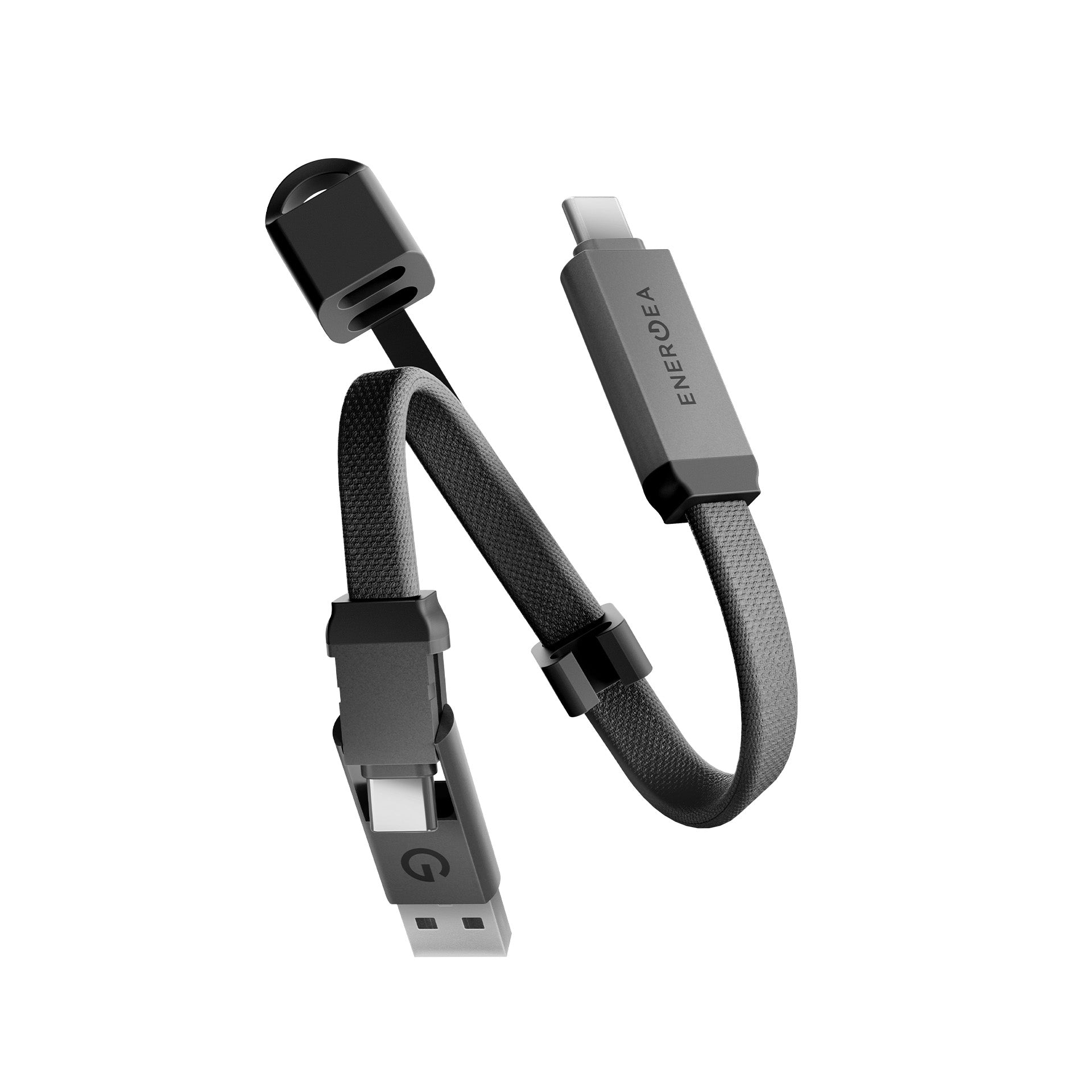 Sheath Key 兩用接頭充電線 USB-C to USB-C+USB-A 15cm