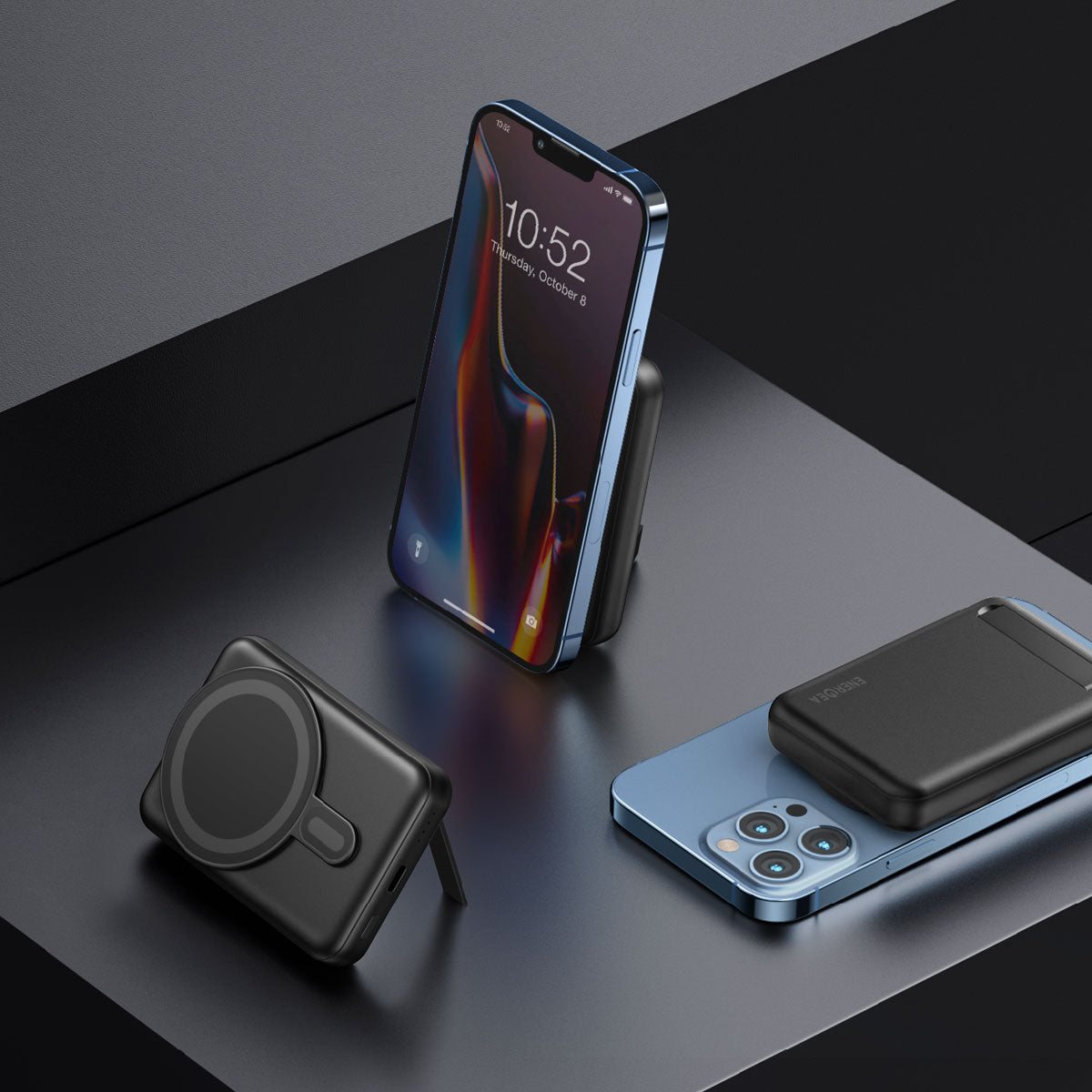 MagPac Mini 10000mAh 磁吸無線快充帶支架行動電源