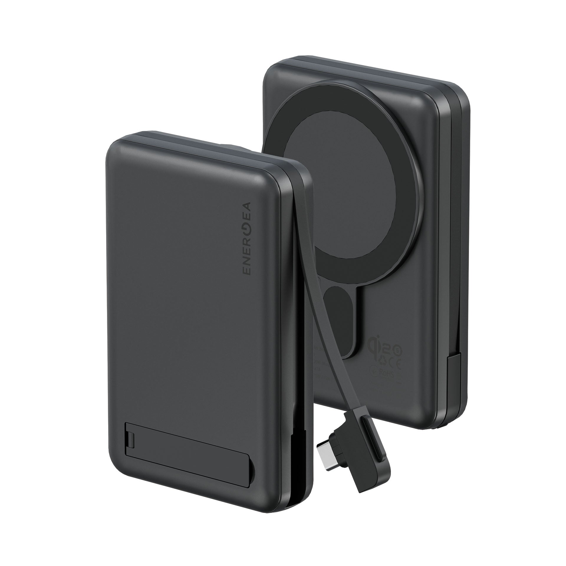MagPac Pro+ 10000mAh Qi2 磁吸帶線行動電源
