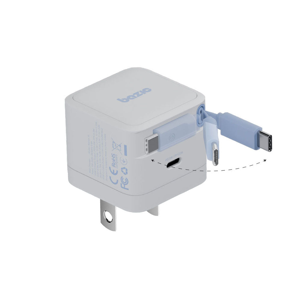 Retrek 35W 自帶線快充電源供應器