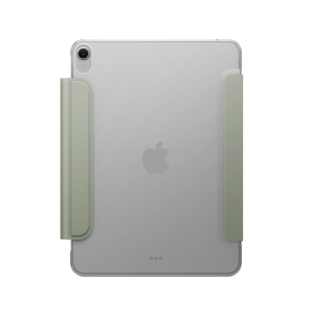 UNIQ 新加坡 Camden Lite 磁吸設計帶筆槽多功能極簡透明保護套 iPad 11吋 (A16/第10代共用) ｜亞瑟3C生活