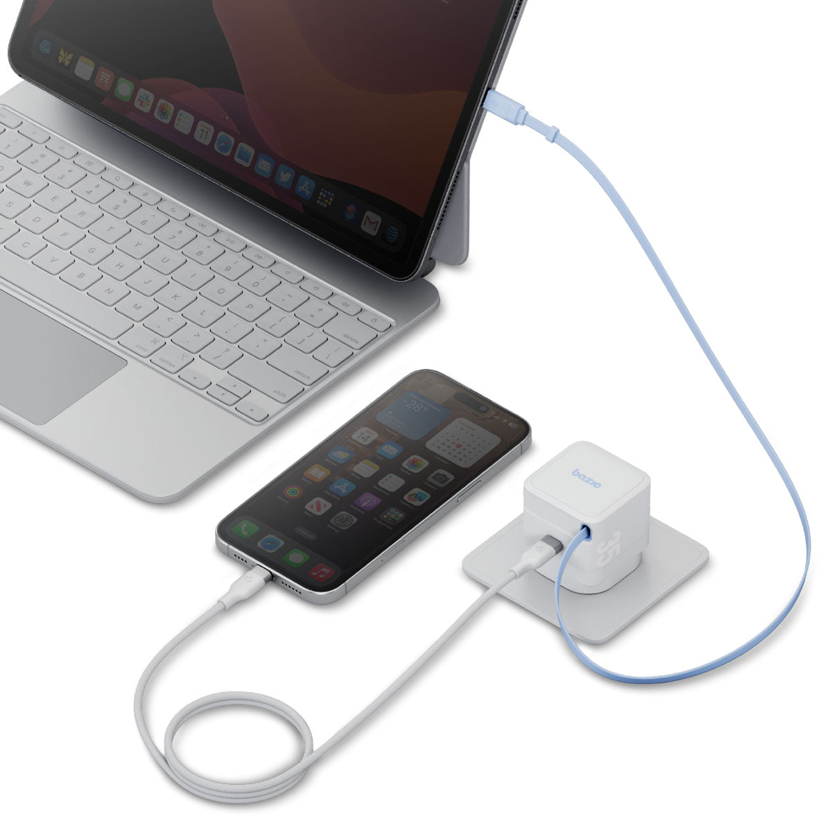 Retrek 35W 自帶線快充電源供應器