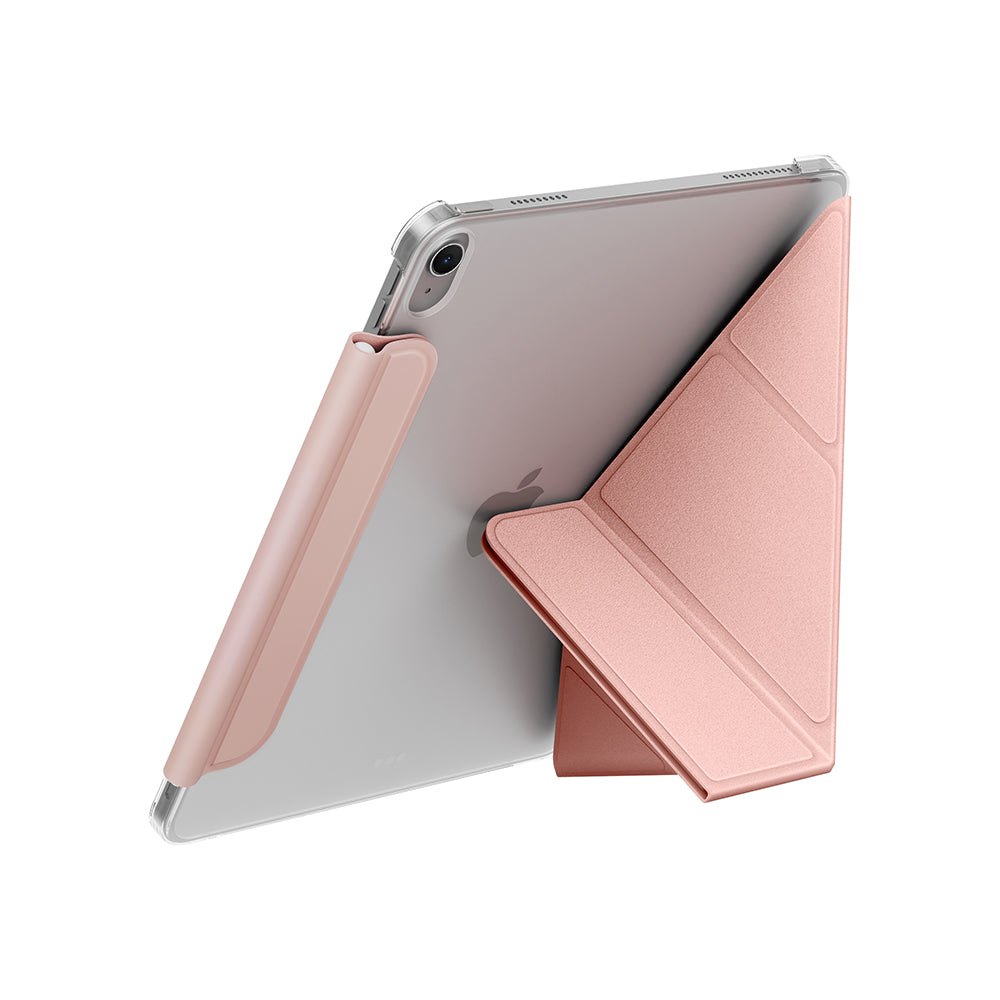 UNIQ 新加坡 Camden Lite 磁吸設計帶筆槽多功能極簡透明保護套 iPad 11吋 (A16/第10代共用) ｜亞瑟3C生活