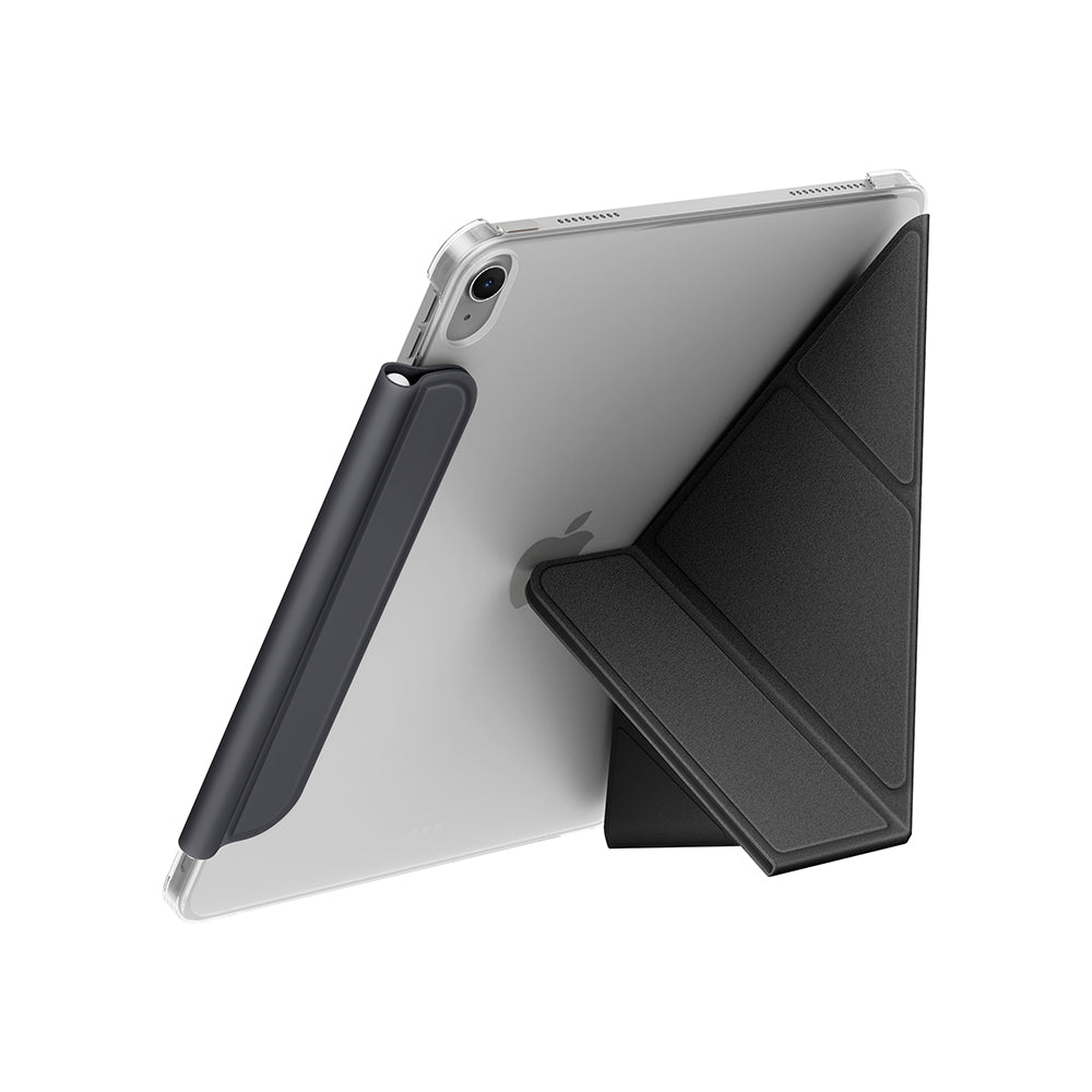 UNIQ 新加坡 Camden Lite 磁吸設計帶筆槽多功能極簡透明保護套 iPad Air 13吋 (M4/M3/M2共用) ｜亞瑟3C生活